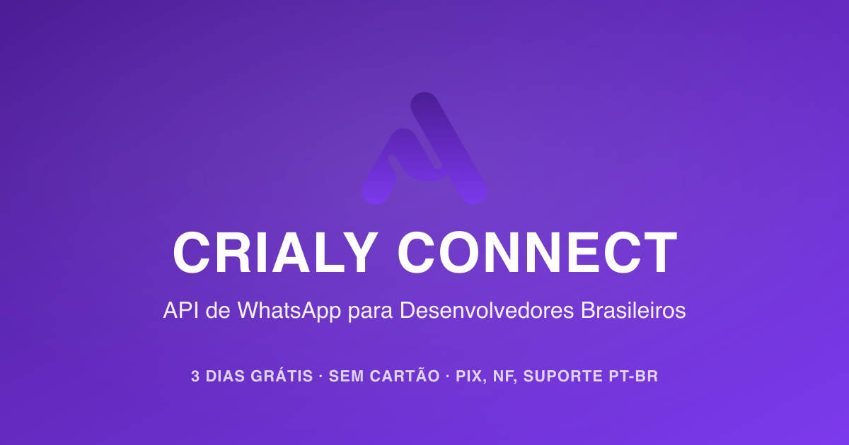 Documentação da API — Crialy Connect